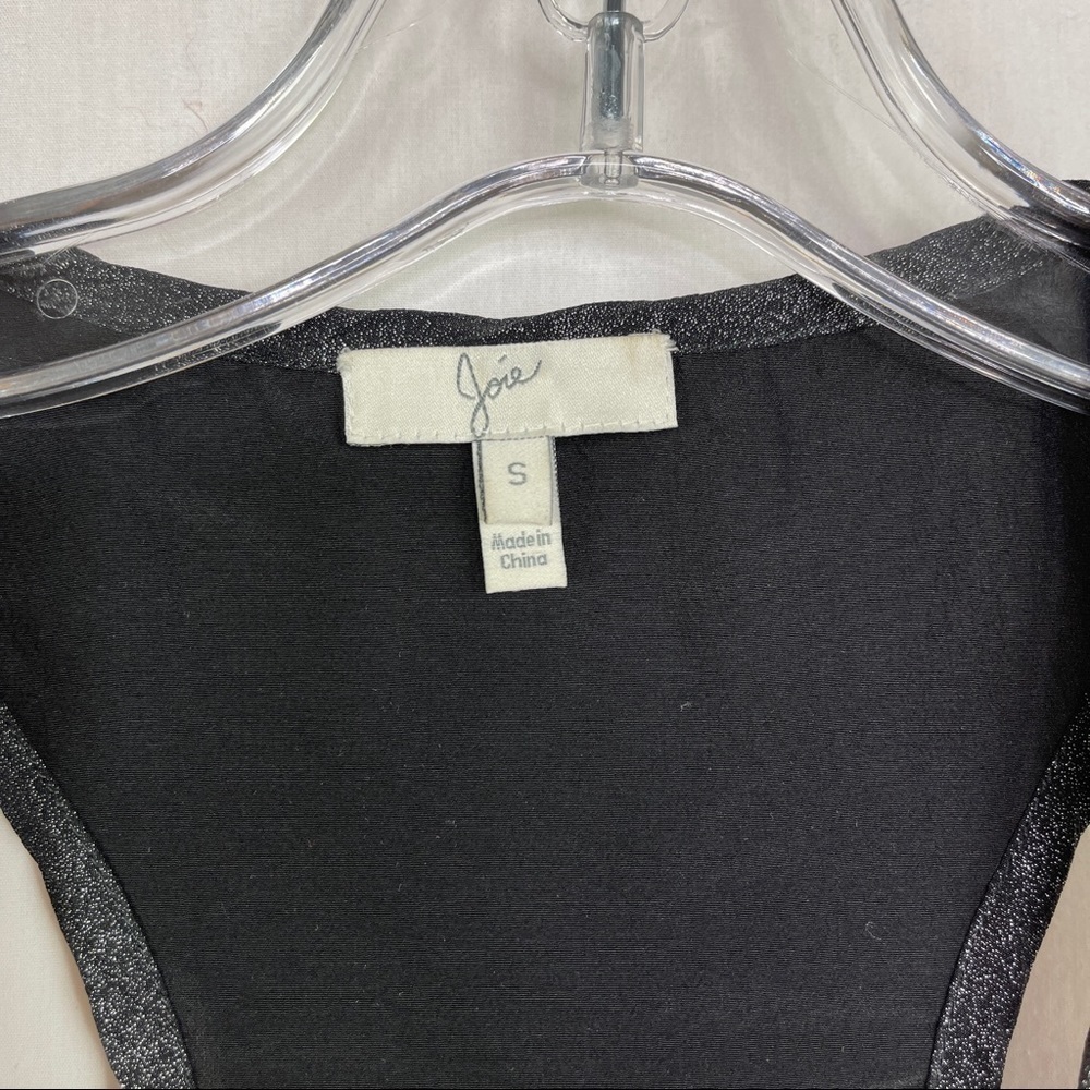 Joie Silk Racerback black Sleeveless Tank - Picture 3 of 7